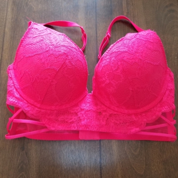 Brand New Longline Hot Pink La Senza Bra 36C